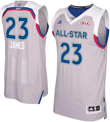 LeBron_23#_Mens_James All_Star Jersey Gray Medium