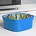 Sistema (8pc) Microwave Cookware & Food Storage Container Set With Locking Lids, Reusable