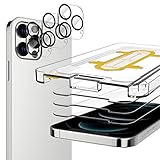 EGV Compatible avec iPhone 12 Pro 6.1 Pouce Verre Trempé,3 Pack Film Protection 