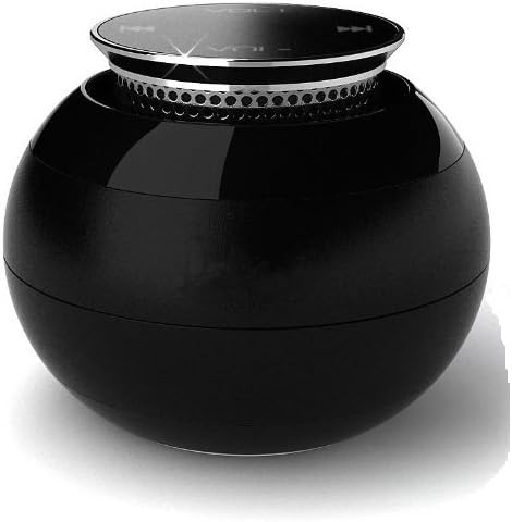 TekuOne Modern Mini Portable Rechargeable Wireless Bluetooth Speaker (Black) for Apple iPhone 4 4S iPad iPod HTC Computer Smartphone