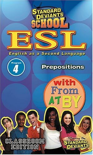 Standard Deviants School - ESL, Program 4 - Prepositions (English as a Second Language) [VHS]