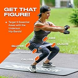 Undersun Resistance Bands for Legs and Butt