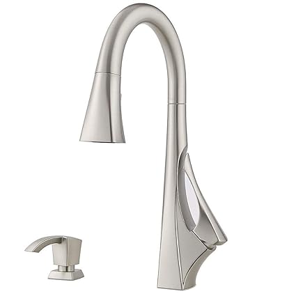 Kitchen Bath Fixtures Pfister F5297cbs Avalon 1 Handle Pull Down