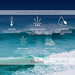 Nautica - King Sheets, Cooling & Wrinkle Resistant