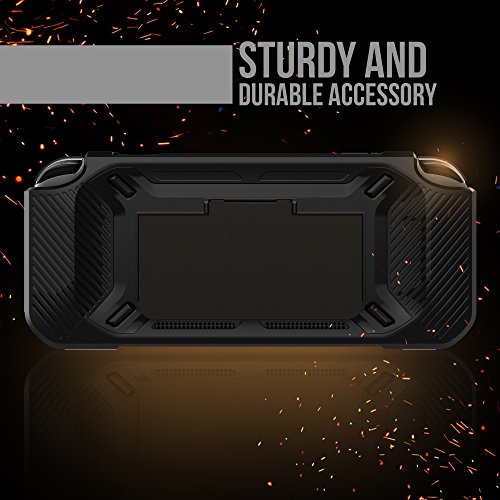 Heavy-Duty-Case-Stand-Stores-5-Games-Slim-Compact-Multi-Angle-Holder-Play-Stand-for-2017-Black