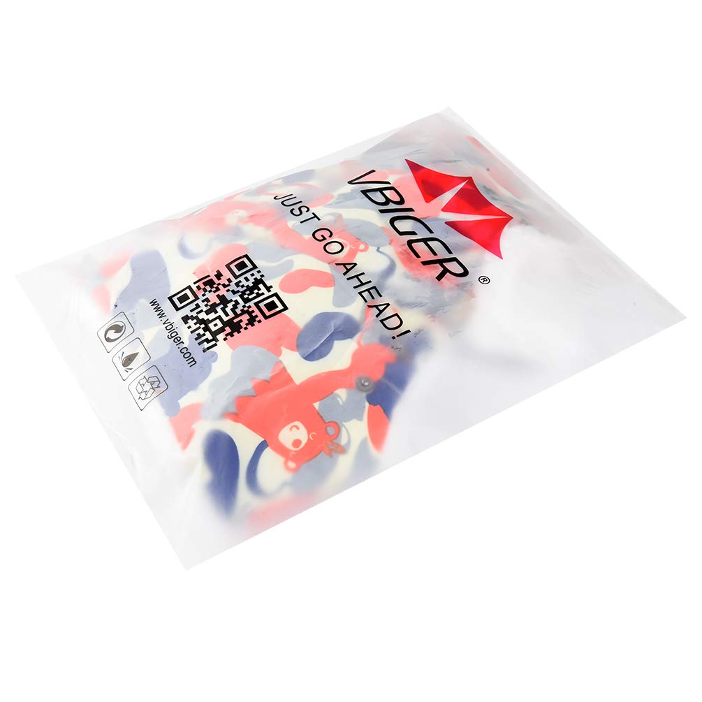 VBG VBIGER Kids Winter Trapper Hat Boys Girls Warm Windproof Hat Children Russian Trooper Hat with Removable Mask (Camo Orange)