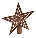 Clever Creations Copper & Bronze 38 Piece Shatterproof Christmas Tree Ornaments Festive Holiday Decor | 60mm Balls | Stars, Hearts, Pinecones and More Christmas Trees