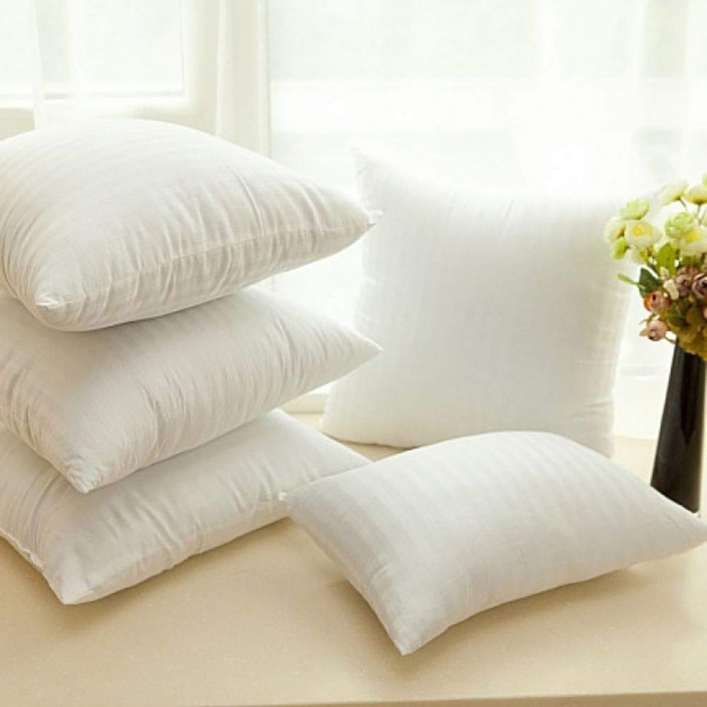 Buy Cloth Fusion Microfiber Cushion Filler, 16X16 Inches, White, Set of