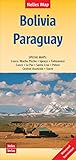 Bolivia, Paraguay MAP (English and Spanish Edition) by 