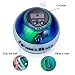 DINOKA Wrist Trainer LED Wrist Ball Powerball Gyroscopic Ball - Arm Strengthener, Wrist & Forearms Exerciser (Blue with Counter) Father's Day Gift