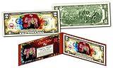 YEAR of the PIG - Chinese Zodiac Official $2 U.S. Bill RED POLYCHROME Edition