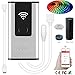 Wifi RGB LED Strip Lights Smart Controller Alexa, Echo Google Home APP, Compatible With GRB and RGB Strips, High Wifi Response Ratio, Alumium, No Wifi Plug Need, DC 12V 24V (Led Strips Not Including)