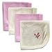 Touched by Nature 4-pack Organic Washcloths, Pink