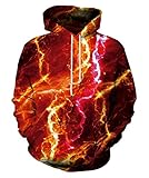 Neemanndy Men Women Unisex 3D Printed Hooded