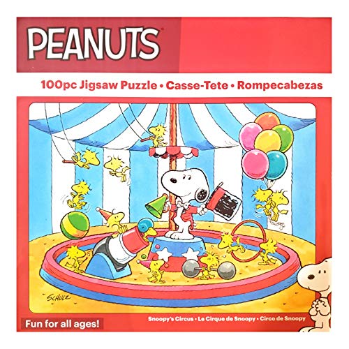 Peanuts Classic 100Piece Jigsaw Puzzle Snoopy's Circus Pricepulse