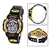 Kids Outdoor Sports Watch LED Digital Waterproof Outside Sports Watch for Children Girls Boys -Yellow
