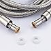 Senlesen Extra Long Stainless Steel Handheld Shower Hose (9.8 Ft) (118 Inches) (3 Meters), Brushed Nickel