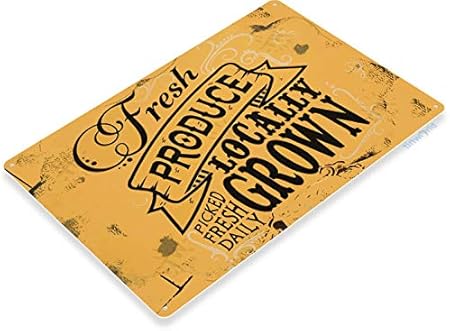 Yilooom Plaque En Metal Rustique Pour Maison De Plage Ou Cuisine