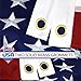 G128 American USA Flag | 2x3 Ft | ToughWeave Series Embroidered 210D Polyester | Country Flag, Embroidered Stars, Sewn Stripes, Indoor/Outdoor, Vibrant Colors, Brass Grommets