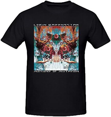 Bassnectar Motions Of Mutation Men's Soft Classic Short-Sleeve T-Shirt Black