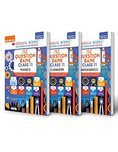 Oswaal ISC Question Bank Class 11 (Set of 3 Books) Physics, Chemistry, Mathematics (For 2022 Exam) Oswaal ISC Question Bank Class 11 (Set of 3 Books) Physics, Chemistry, Mathematics (For 2022 Exam)
