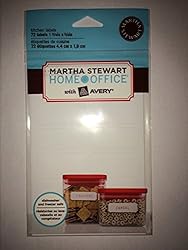 Kitchen Labels 72 Labels 1 3/4in X 3/4in