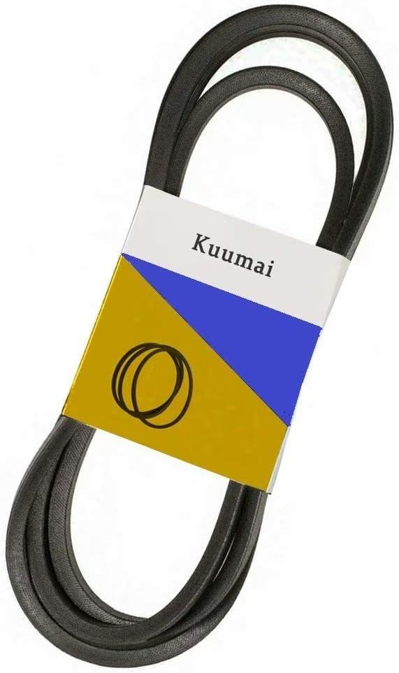 Kuumai Lawn Mower Deck Replacement Belt 1/2" x 103 1/4" for MTD Cub Cadet Troy Bilt 754-04219 954-04219 T1600 13AL795T058 13AO785T055 13AP91GT897 13AX78TT090 LT-2200 13AX791T031 M200-46 P91GT