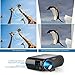 Projector, GooDee Upgraded 3200 lm Luminous Flux LED Source Video Projector 180