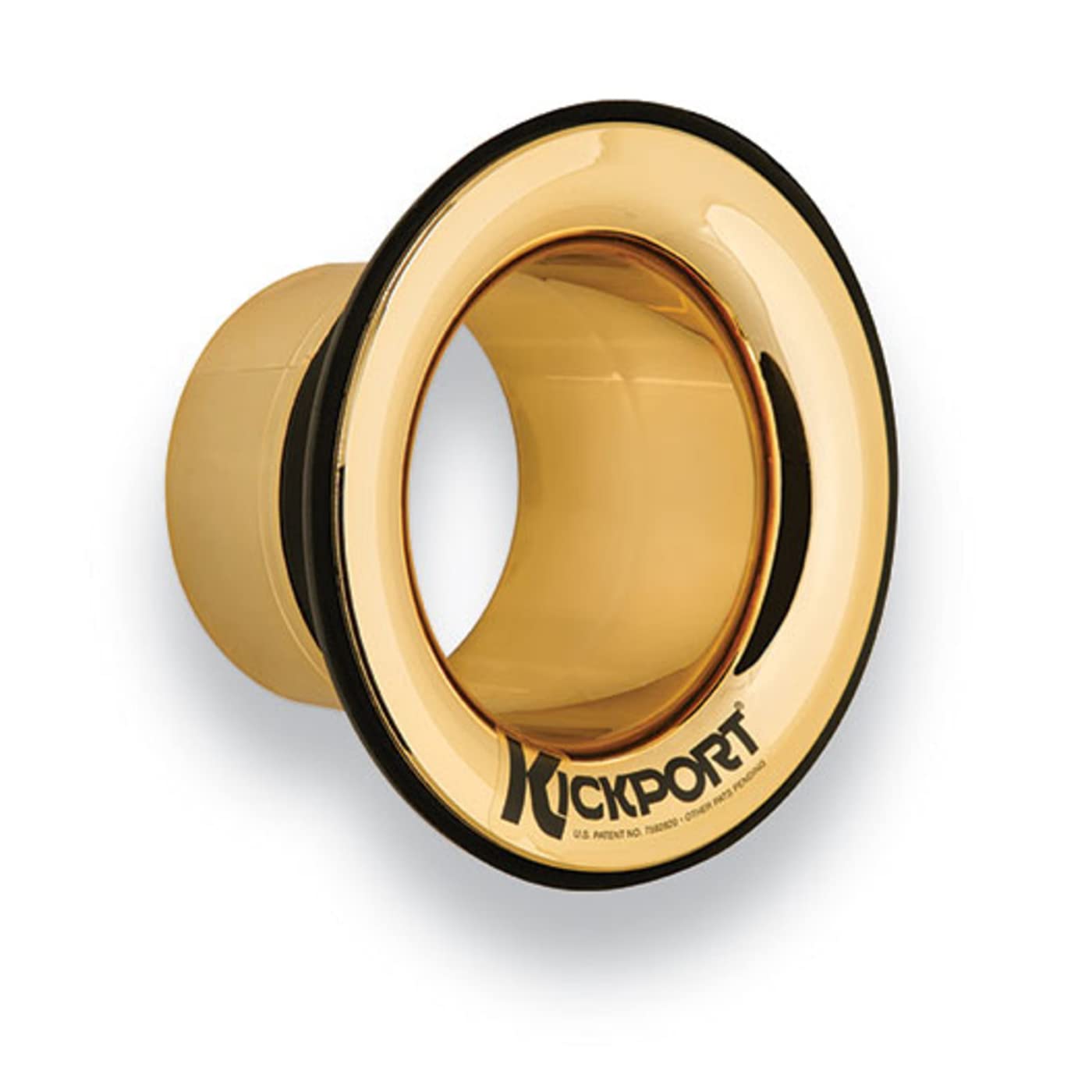 Kickport 4" Bass Drum Sound Hole - Gold