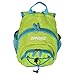ZippyRooz Toddler & Little Kids Extra SMALL Hiking Backpack for Boys and Girls in 2 Colors (Green & Blue 2.0)