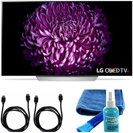 2017 Model OLED55C7P Series C7 Class 55" 4K TV + Starter Bundle