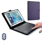 Cooper TOUCHPAD Executive Keyboard case Compatible with Google Nexus 10 | 2-in-1 Bluetooth Wireless Keyboard with Touchpad & Leather Folio Cover | Touchpad Mouse (Blue)