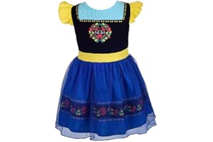 Dressy Daisy Princess Dress Up Clothes Halloween Fancy Party Tulle Skirt Summer Outfit for Baby & Toddler Girls