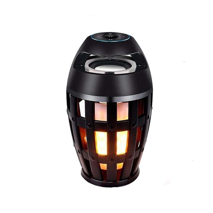 Dreamy LED-Flamme Lampe Wireless Bluetooth Lautsprecher Mit Licht Tragbar Stereo Bass Lautsprecher Nachtlicht Atmosphäre Lamp