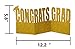 jollylife Grad Cap Card Box Centerpiece Holder- Graduation Party Supplies 2019 - Congrats Decorations