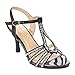 VIA PINKY CLAUDIA-93 Women's Cut Out Rhinestone Dress Heels Run One Size Small