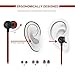 Cloudio Earphones J1 Noise Cancelling Earbuds in Ear Headphones with Microphone Noise Isolating Earbuds Sports Headphones Super Bass Earbuds for iPhone Android Phone iPad Tablet Laptop(Black)