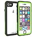 CellEver Waterproof Case for iPhone 6 / iPhone 6s, 4.7-Inch, Clear Waterproof Case IP68 Certified Shockproof Sandproof Snowproof Full Body Sealed Protective Transparent Cover KZ (Lime Green)