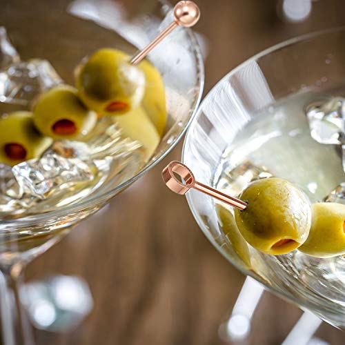 Edelstahl Cocktail Picks Mehrfarbige Früchte Zahnstocher Bunte Vorspeise Trinken Sticks für Bar Party, Grillen Snacks… – Bild 7