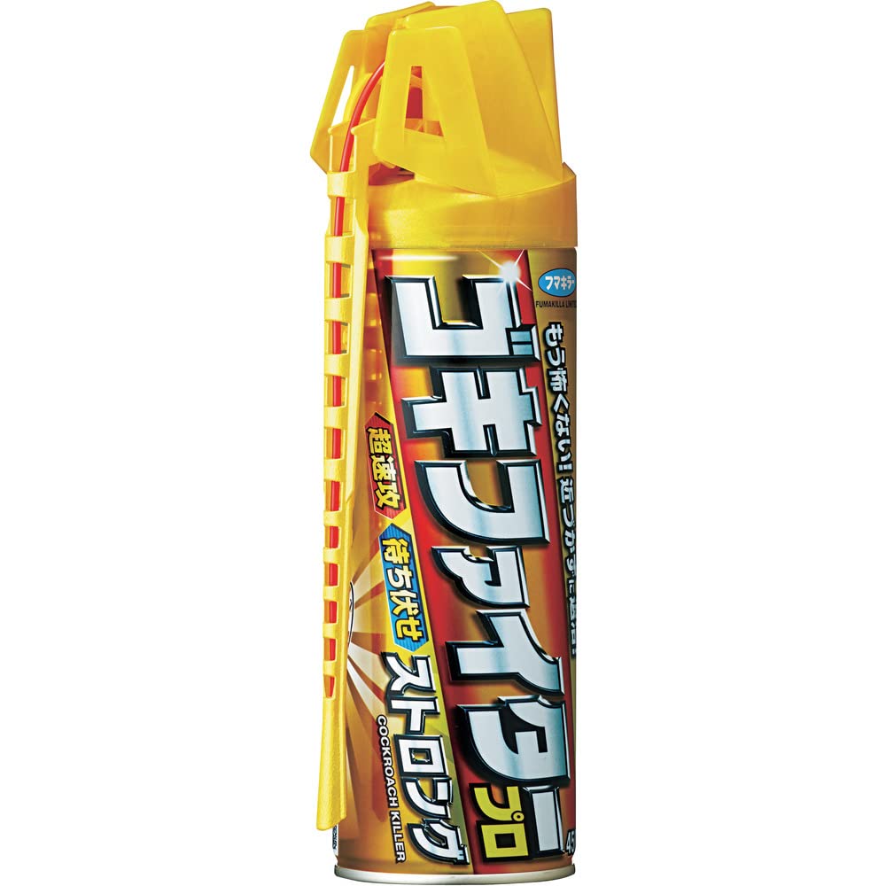 ゴキファイター フマキラー ゴキブリ 駆除 殺虫剤 スプレー プロ ストロング 450ml マダニ トコジラミ適用商品画像