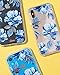Sonix Indigo Flower Case for iPhone X/Xs Women's Protective Blue Floral Clear Case compatible with iPhone X, iPhone Xs