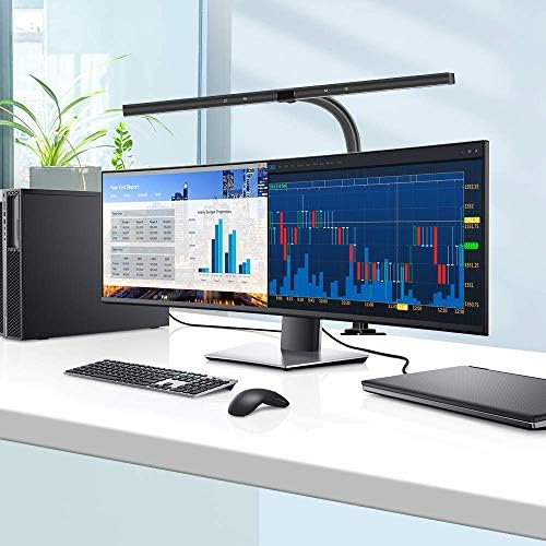 Led Desk Lamp Eppiebasic 24 Watts Office Desk Lamps With Architect Clamp Workbench Light Bar 315inch Ultra Wide With Flexible Gooseneck Sewing Table Lamp4 Color Modes And 5 Brightness Levels