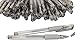 Sargent Art 100 Silver Glitter Gel Pen Bulk Pack, Drawing