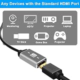 AXFEE HDMI Female to Female Adapter 8K60Hz 4K120Hz Aluminum Coupler view 4