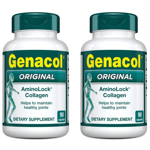 Genacol Collagen Peptides Joint Supplements for Men & Women (180 Capsules) Exclusive