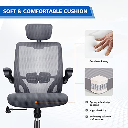 ENGBER Ergonomic Office Chair Home Computer Desk Chairs Lumbar