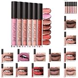 Hot Sales! DEESEE(TM) FOCALLURE New Lipstick Cosmetics Women Sexy Lips Matte Lip Gloss Party (H)