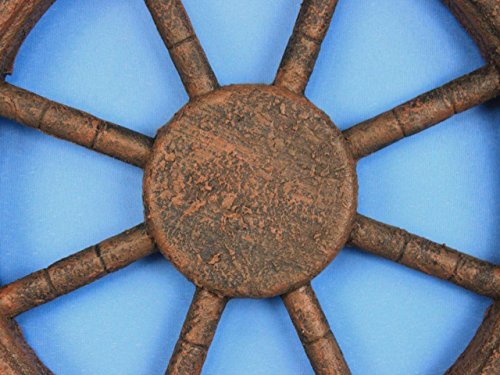 Hampton Nautical Flying Dutchman Ghost Pirate Ship Wheel
