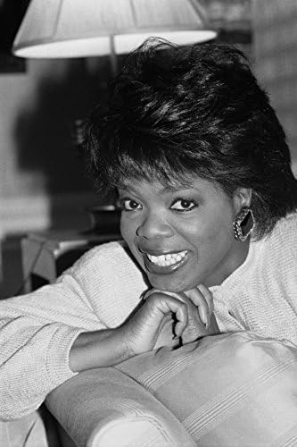 Oprah Winfrey, 12" x 8" - B&amp;W Photo Art Print