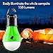 FLY2SKY Tent Lamp Portable LED Tent Light 4 Packs Hurricane Emergency Lights Camping Light Bulbs Camping Tent Lantern Bulb Camping Equipment for Camping Hiking Backpacking Fishing, Battery Powered
